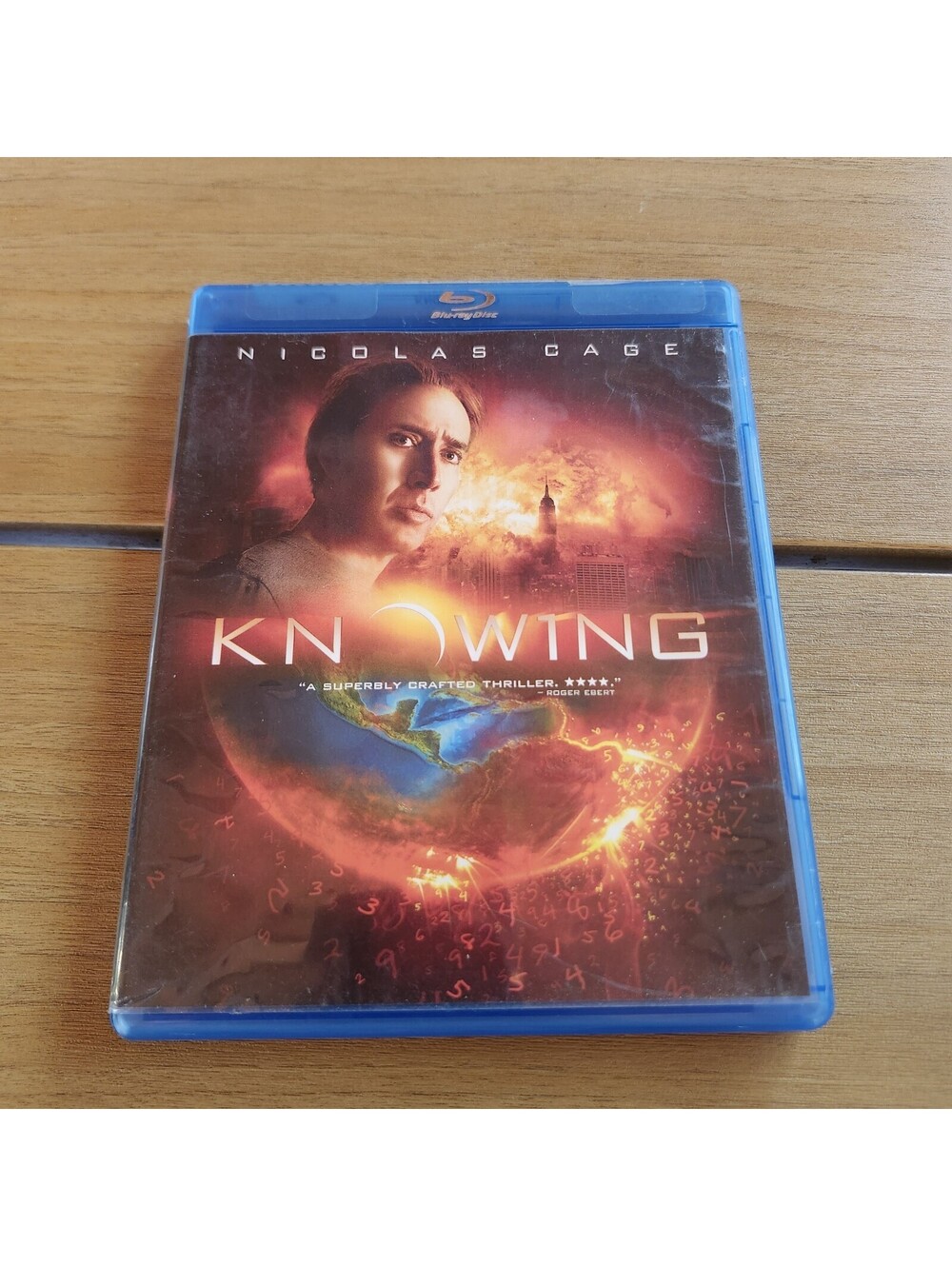 Knowing (Blu-ray, 2009) VGC